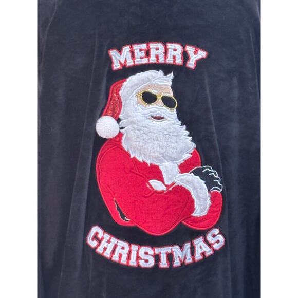 Blizzard Bay velour Christmas Jacket, ugly sweater alternative, festive, novelty - Picture 5 of 7